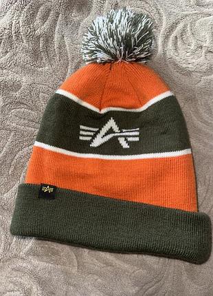 Шапка alpha industries