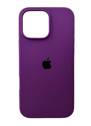 Чохол для смартфона silicone full case aa open cam for apple iphone 16 pro 19,purple (fullopeaai16p-19)