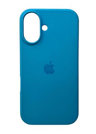 Чохол для смартфона silicone full case aa open cam for apple iphone 16 38,surf blue (fullopeaai16-38)