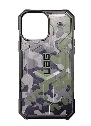 Чохол для смартфона uag aaa pathfinder mag for apple iphone 14 pro army green (uaptmg14pargreen)