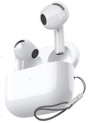 Бездротові навушники tws wuw r206 white (6972573337477)