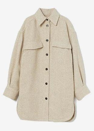 Демисезонная куртка-рубашка h&amp;m