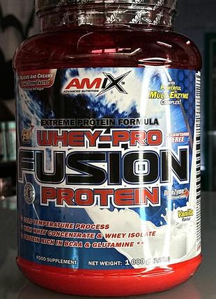 Протеїн amix wheypro fusion 1000 г, vanilla