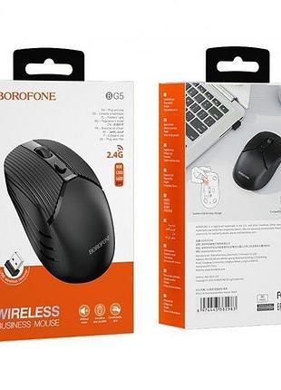 Манипулятор мышь borofone bg5 business wireless mouse black