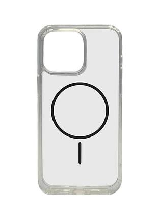 Чохол cosmic acrylic thin magnetic for apple iphone 16 pro grey (accolmagi16pgrey)
