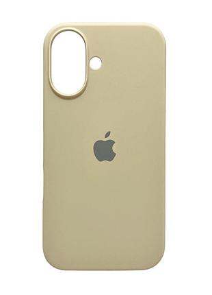 Чохол для смартфона silicone full case aa open cam for apple iphone 16 10,stone (fullopenaai16-10)