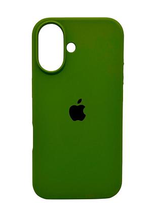 Чохол для смартфона silicone full case aa open cam for apple iphone 16 29,army green