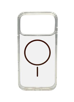 Чохол cosmic acrylic thin magnetic for apple iphone 17 pro gold (accolmagi17pgold)