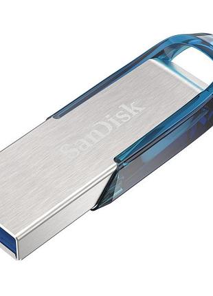 Флеш-накопичувач sandisk usb 3.0 ultra flair 128gb blue (sdcz73-128g-g46b)