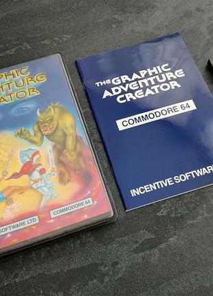 Кассета the graphic adventure creator (commodore 64)