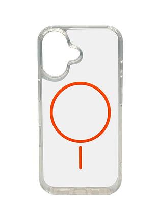 Чохол cosmic acrylic thin magnetic for apple iphone 16 orange (accolmagi16orange)