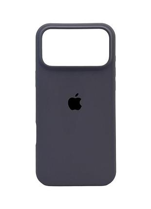 Чохол для смартфона silicone full case aa open cam for apple iphone 17 pro max 28,lavender grey