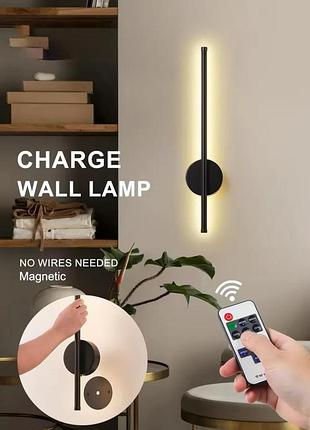 Бра перезаряжаемый настенный светильник 60 см strip light ha-125 (25)