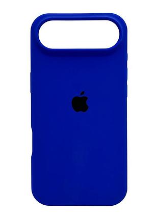 Чохол для смартфона silicone full case aa open cam for apple iphone 17 air 45,shiny blue (fullopeaai17a-45)