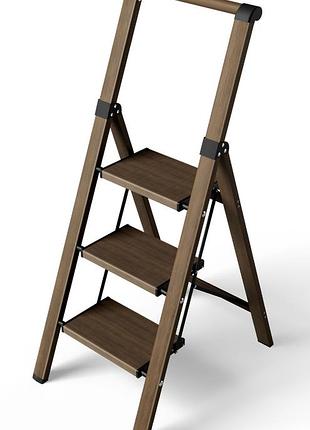 Стремянка, алюминиевая легкая широкая ladderladder l0103 (1)