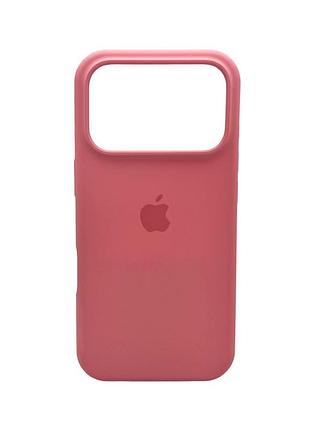 Чохол для смартфона silicone full case aa open cam for apple iphone 17 pro 6,light pink