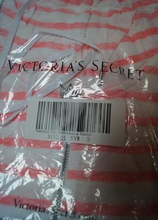 Кофта victorias secret смужку s victoria victorias вікторія сікрет смугаста капюшоном3 фото