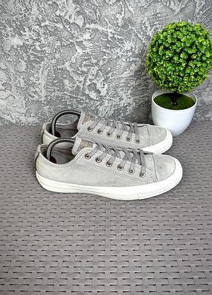 Converse all star кеды кроссовки мокасины 40 размер женские спортивные серые