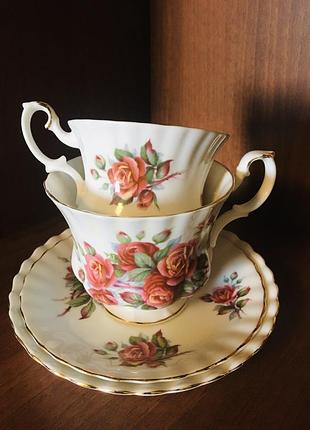 Кавова та чайна пари royal albert