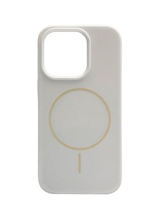 Чохол для смартфона cosmic silicone case magnetic for apple iphone 14 pro 9,white (silmag14p-9)