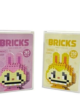 Конструктор фігурка пікселі bricks labubu