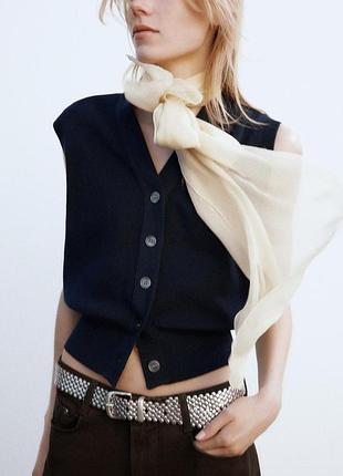 Жилет zara,  100% бавовна