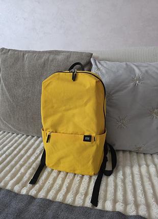 Оригинальный рюкзак xiaomi mi bright little backpack 10l (желтый - rubber ducky yellow)