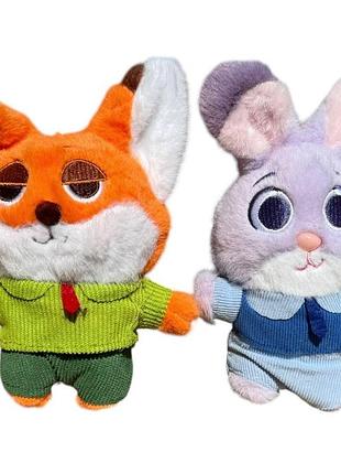 Брелок м'яка іграшка zootopia нік уайлд 004 15 см (12 шт./пач.)