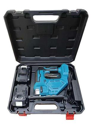 Пила-лобзик портативная сабельная 2 аккумулятора 48v 1109-2 (2) и (6)