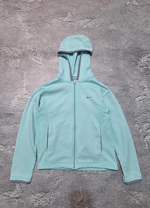 Зип-худи nike vintage fleece hoodie / мятная кофта найк оригинал