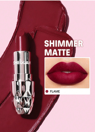 Помада для губ sheglam starlight velvet lipstick - flame (6135)