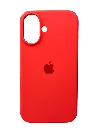 Чохол для смартфона silicone full case aa open cam for apple iphone 16 18,peach (fullopeaai16-18)
