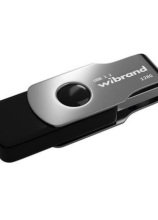 Флеш-накопичувач wibrand usb 3.2 gen1 lizard 128gb black (wi3.2/li128p9b)