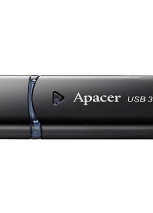 Флеш-накопичувач apacer usb 3.2 gen 1 ah355 64gb black (ap64gah355b-1)