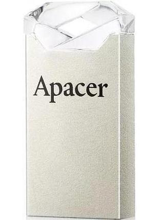 Флеш-накопичувач apacer usb 2.0 ah111 64gb crystal (ap64gah111cr-1)