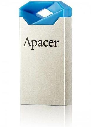 Флеш-накопичувач apacer usb 2.0 ah111 32gb blue (ap32gah111u-1)