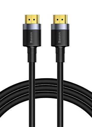 Кабель baseus cafule 4khdmi male to 4khdmi male adapter cable 3m black (cadklf-g01)