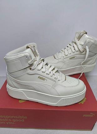 Жіночі зимові черевики високі puma karmen rebelle mid wtr