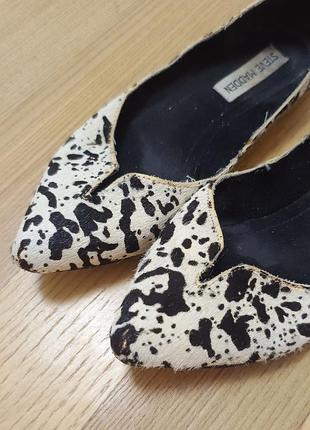 Хутряні балетки steve madden