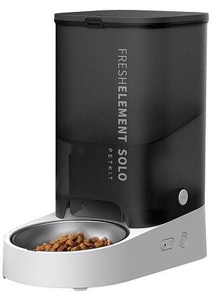 Смарт кормушка petkit fresh element solo smart pet feeder dark grey (p570-dg)