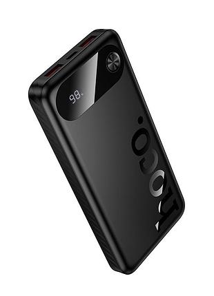 Зовнішній акумулятор hoco j154 victorious 22.5w+pd20w fully compatible power bank(10000mah) black (6942007660747)