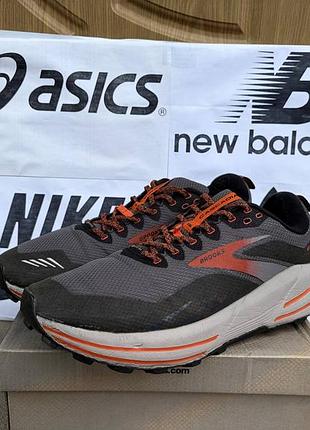 Кросівки brooks cascadia 16 алгоритмx gore-tex для тренувань бігові трейлові
