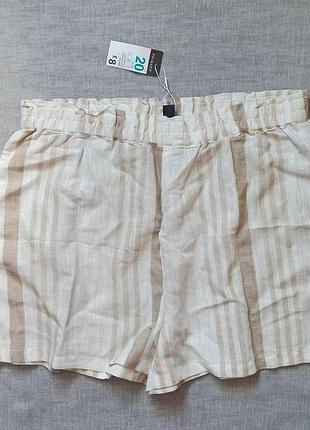 Шорты лен/коттон primark