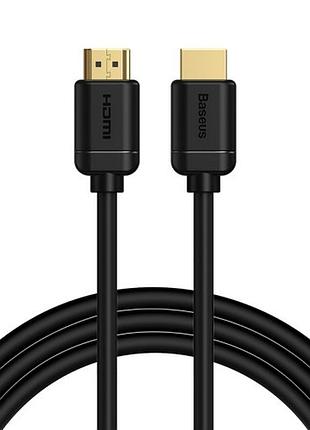 Кабель baseus high definition series hdmi to hdmi adapter cable 2m black (cakgq-b01)