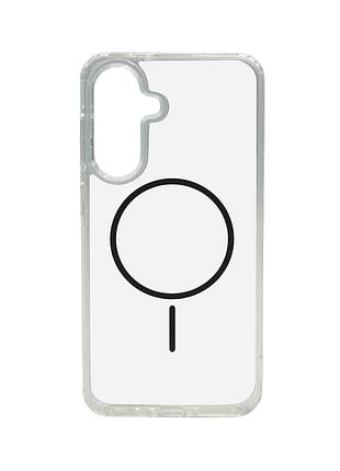 Чохол cosmic acrylic thin magnetic for samsung galaxy s25 grey (accolmagiss25grey)