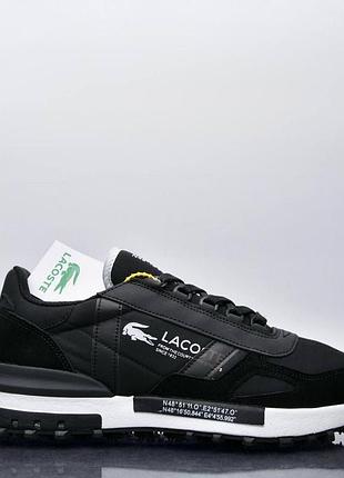 Чоловічі кросівки lacoste на білій підошві, чоловічі кросівки, класичні кросівки лакоста 45