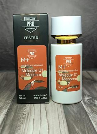 Унісекс парфуми escentric molecules molecule 01 + mandarin tester pro (есцентрік молекула 01+мандарин) 58 мл.