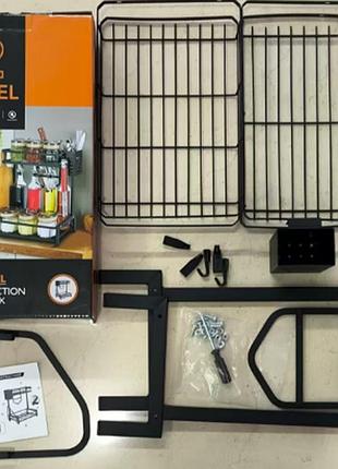 Кухонний стельаж-сушарка для посуду органайзер kitchen shelf 229 (12)