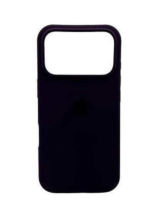 Чохол для смартфона silicone full case aa open cam for apple iphone 17 pro 59,berry purple