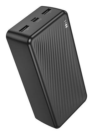 Внешний аккумулятор borofone bj55b graceful power bank(30000mah) black (6941991116421)